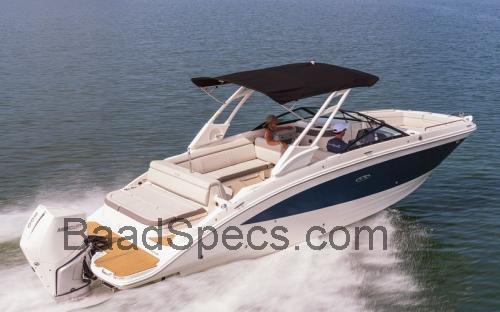 Sea Ray 270 SDX Outboard tekniske specifikationer og anmeldelser